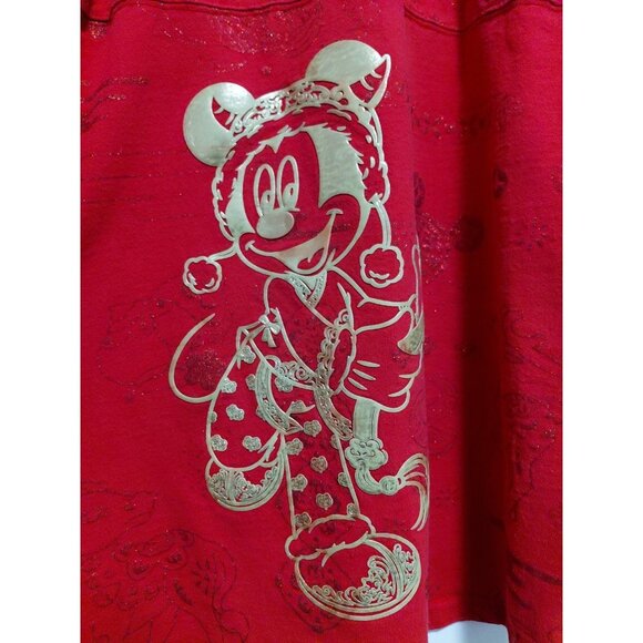 Disneyland Resort Mickey Red Spirit Jersey Happy New Year Adult Unisex XXL - Picture 8 of 10